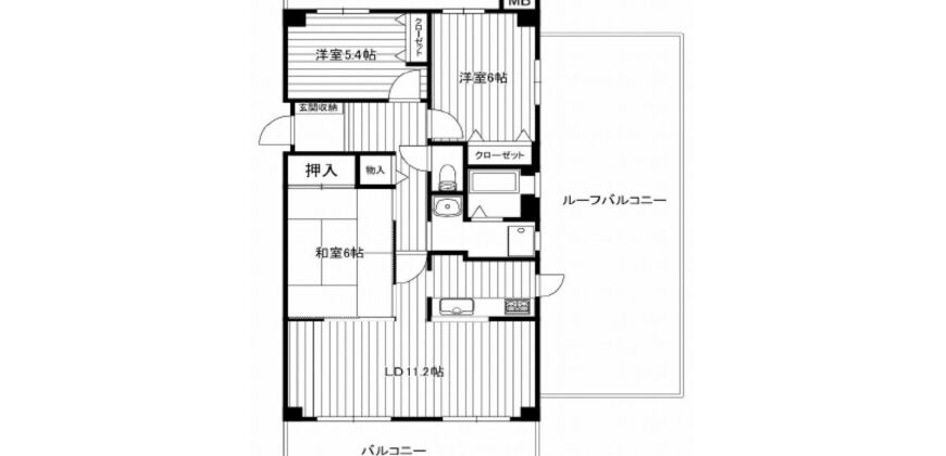 サンシティ明石江井ヶ島Ⅱ　9階部分