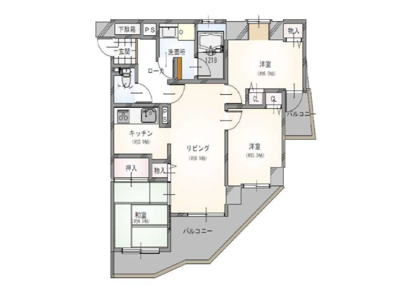 マイアール明石松の内邸 3階部分