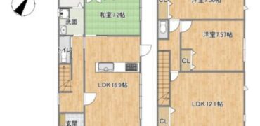 大久保町松陰