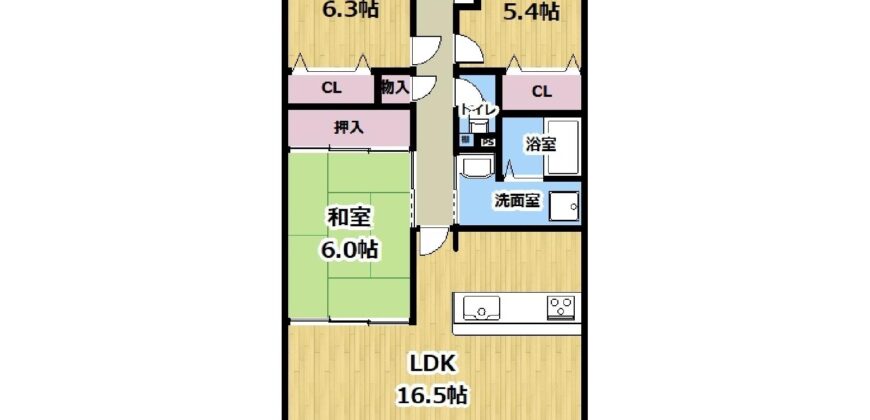 Mプラザ明石弐番館　5階部分