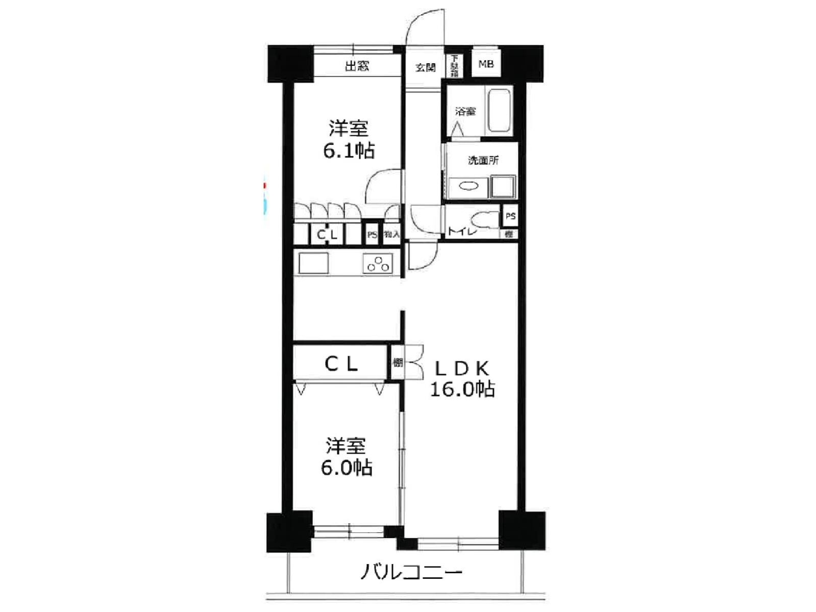 ライオンズマンション明石大久保第2　7階部分