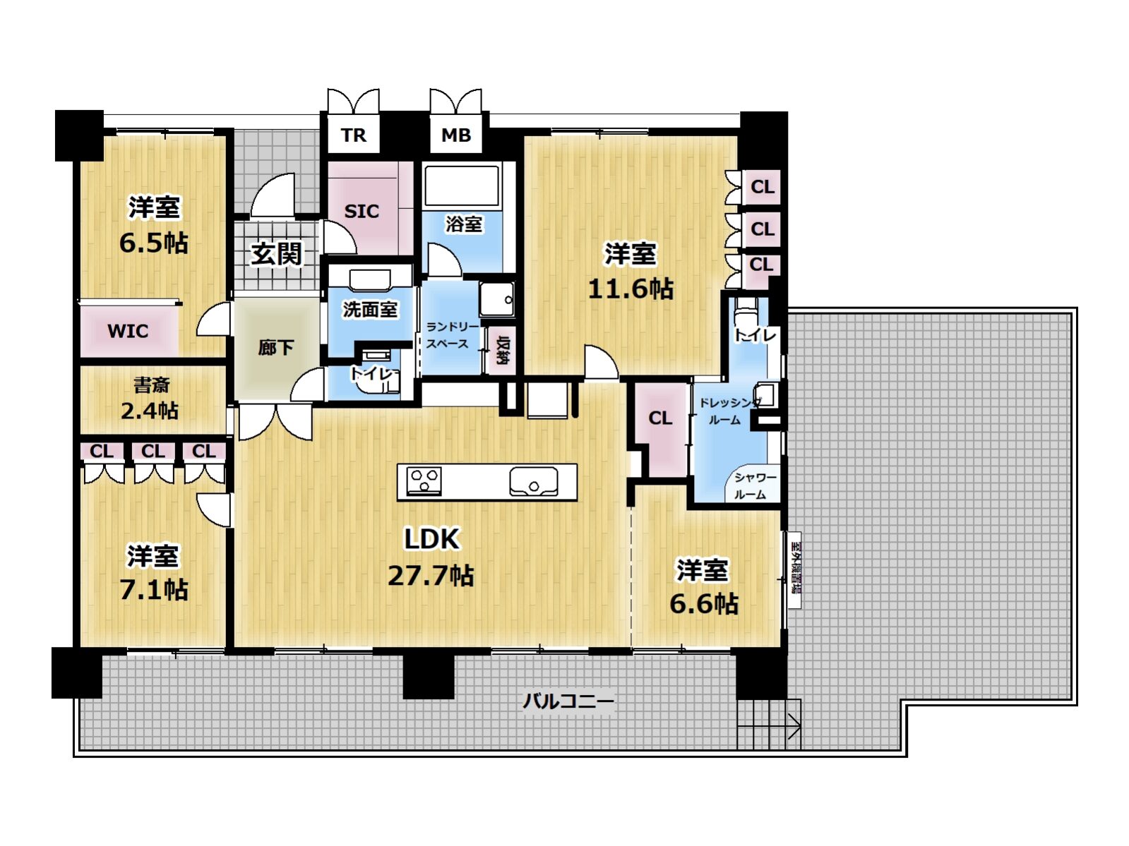 グラジオ大久保ミラコスタ8階部分