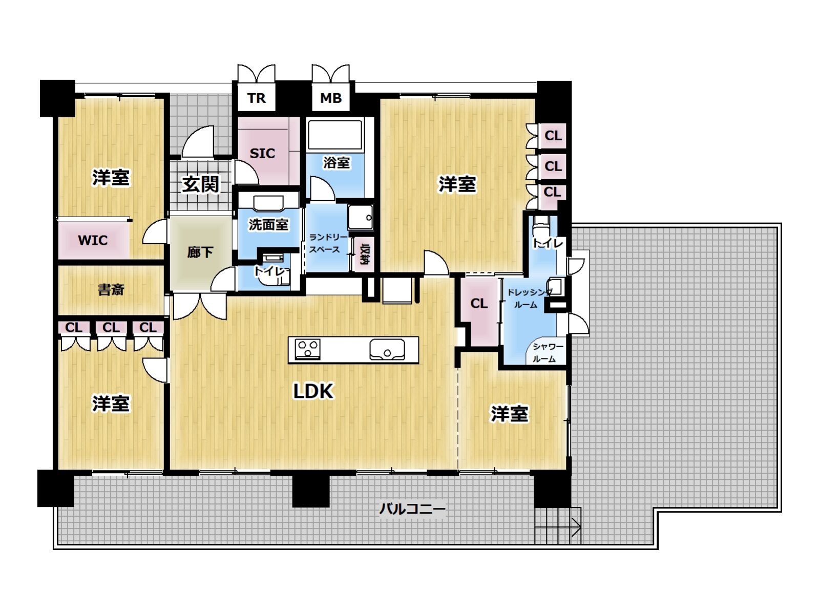 グラジオ大久保ミラコスタ8階部分