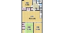 明石ハウス参号棟2階部分