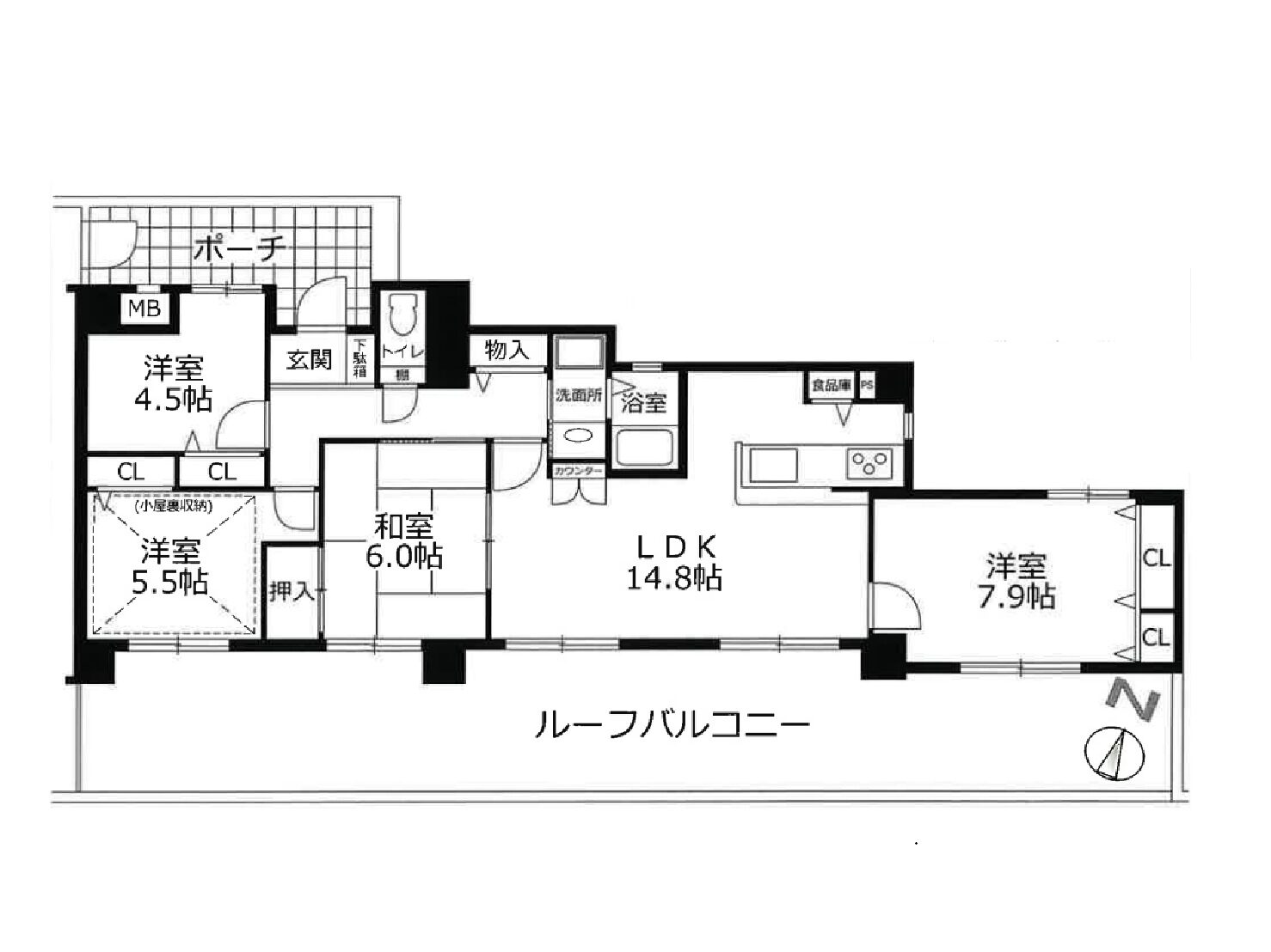 プレステージ明石大久保Ⅵ10階部分